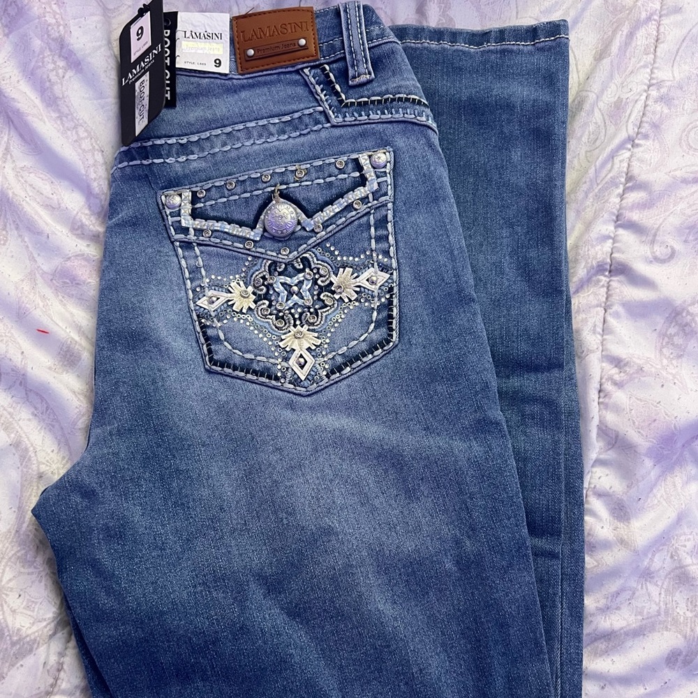 Jackie bootcut jeans -Blue